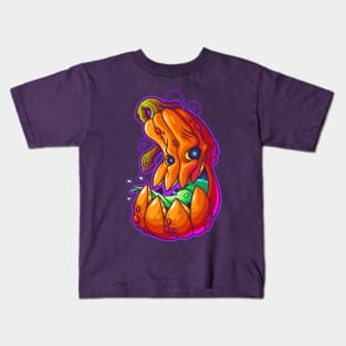 Pumpkin 3 Kids T-Shirt